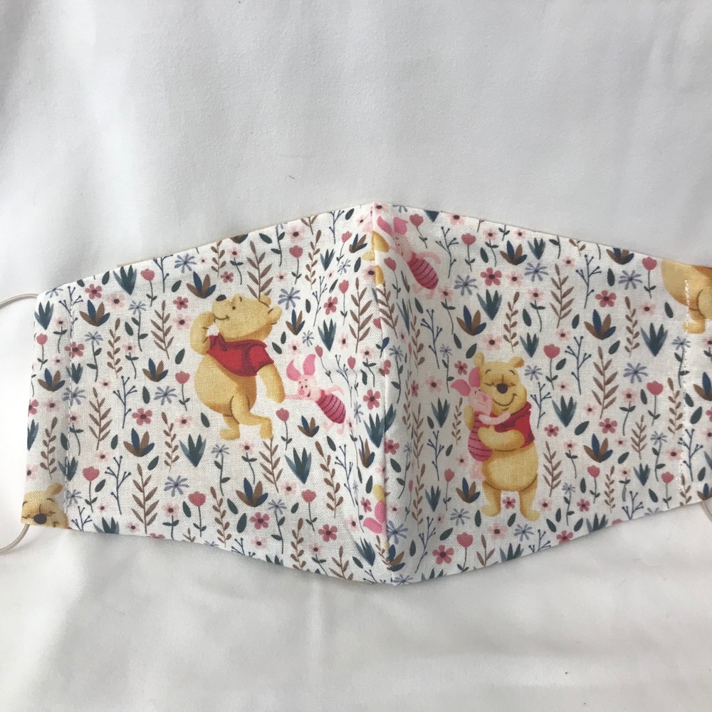 Adult Winnie the Pooh and Piglet Face Mask